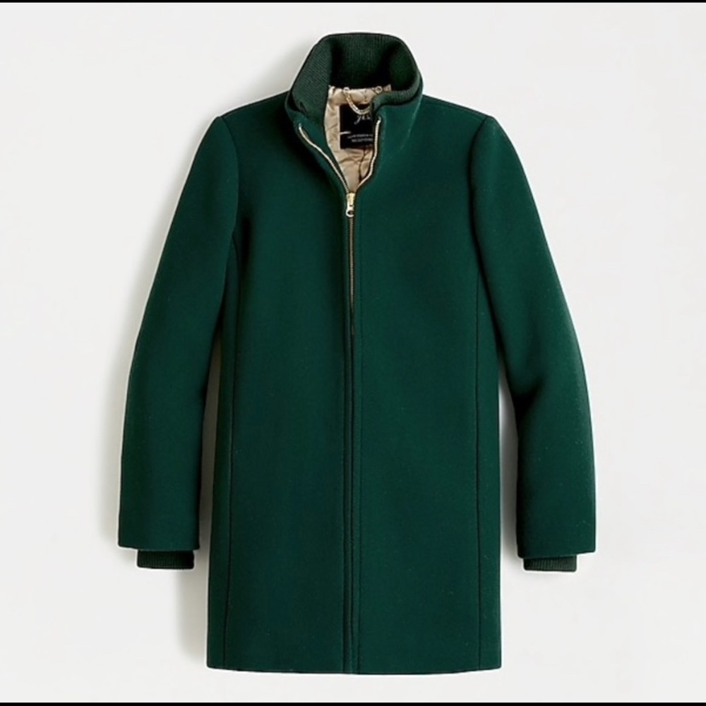 J. Crew Lodge Coat in Italian stadium-cloth Wool